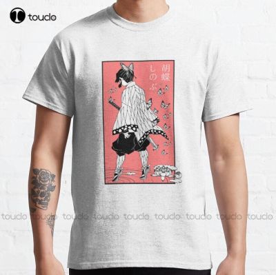 Kocho Shinobu Classic T-Shirt Mens Muscle&nbsp;Shirt Custom Aldult Teen Unisex Digital Printing Tee Shirts Xs-5Xl Custom Gift Unisex