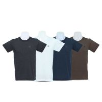 ARROW Lite T-Shirt  แอโรว์ ไลท์ เสื้อยืดคอกลม เสื้อยืดสีพื้น เสื้อยืดแขนสั้น ผ้า TC ใส่สบาย ระบายอากาศดี จำนวน 4 ตัว