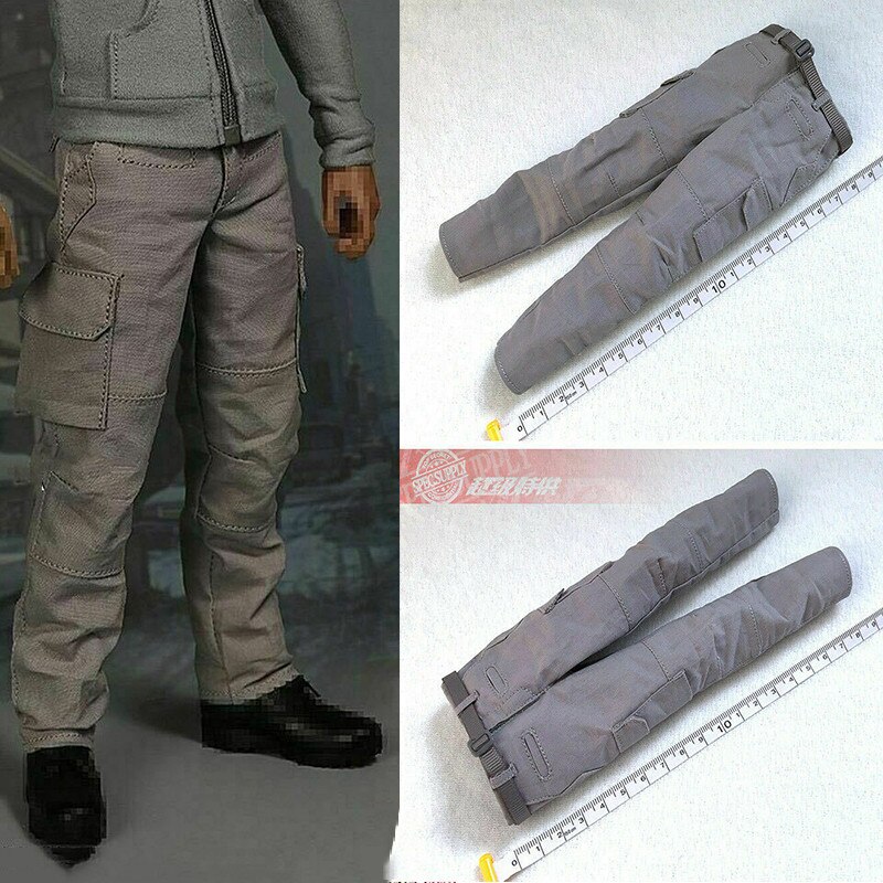 1/6 Male Soldier Tactical Jeans Pants Model Fit 12" PH HT Action Figure Doll 