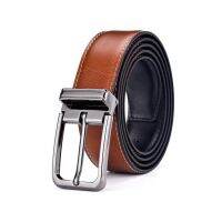 Men Business Casual Genuine Leather Buckle Waist Belt for Men 100 Cow Leather Belts