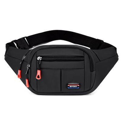 Mans Oxford Chest Bag Man Casual Fashion Male Chest Pack High Quality Casual Waist Pack Running Belt