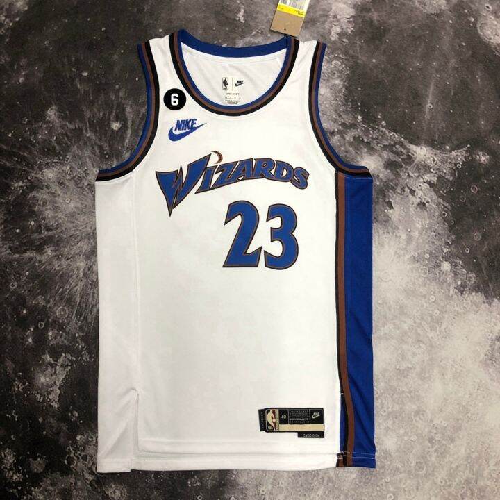 new jersey Men's 2023NBA Washington Wizards Michael 2022 Basketball