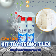 Xịt tẩy trắng quần áo tlex 500ml, Thuốc tẩy trắng Tẩy Mốc