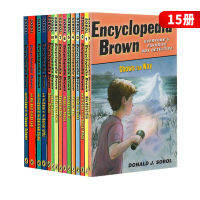 Encyclopedia Brown encyclopedia little brown English original childrens chapter novel book 15 books for sale in primary and secondary schools English reading improvement extracurricular reading materials