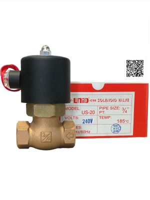 โซลินอยด์ Solenoid Valve 24DC / 220V, 240V 1/2 , 3/4 , 1 , 1.25 , 1.5  และ 2นิ้ว Solenoid Valve 24DC, 220V and 240V Solenoid Valve