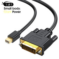 สายเคเบิลอะแดปเตอร์ Mini DP เป็น DVI สายแปลง1080P เข้ากันได้สำหรับคอมพิวเตอร์โน้ตบุ๊คจอภาพโปรเจคเตอร์