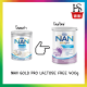 [โฉมใหม่] Nan Gold Pro Lactose Free 400g แนน โกลด์โปร แลคโตสฟรี ขนาด 400 กรัม [NAN AL110]