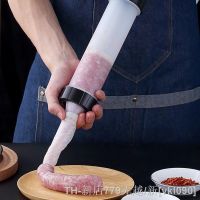 hot【DT】☃  Manual Sausage Stuffing Machine Homemade Stuffer Syringe Gadgets Meat Injector Tools