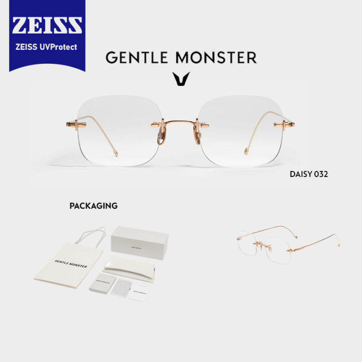 GENTLE MONSTER JENNIE DAISY 032 KOREAN EYEGLASSES UNISEX COMPLETE