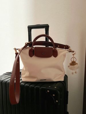 ✗✽ Nanfeng NFChio Large Longchamp Bag Womens Summer 2023 New Portable Dumpling Bag One Shoulder Messenger Bag