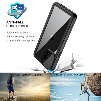 2M IP68 Waterproof Case for iPhone 13 Pro Max 13 Pro 13 Mini Shockproof Outdoor Diving Case Cover For iPhone 13