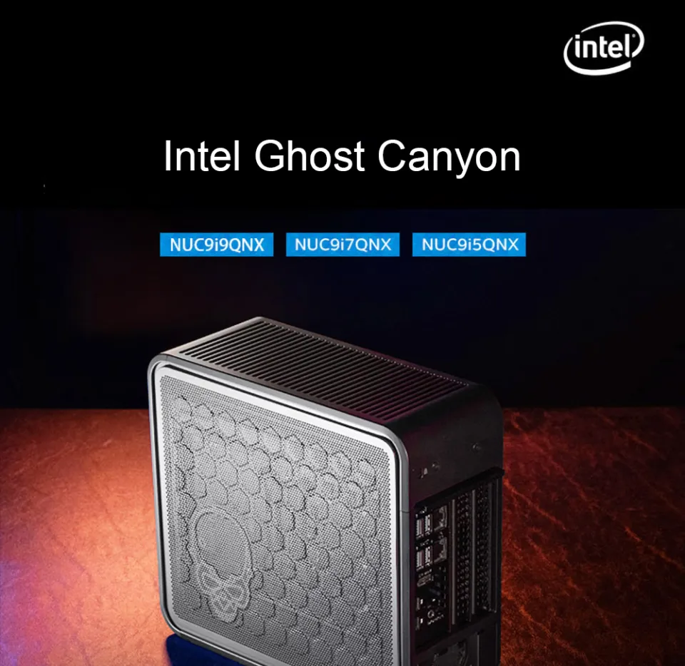 Intel NUC 9 NUC9i9QNX Ghost Skull Canyon Core i9-9980HK Home and