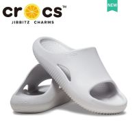 รองเท้า crocs แท้ MELLOW SLIDE รองเท้าแตะ พื้นนิ่ม ลายเมฆ มีลายไขว้ สไตล์ใหม่ เพื่อสุขภาพ 2023 #208392