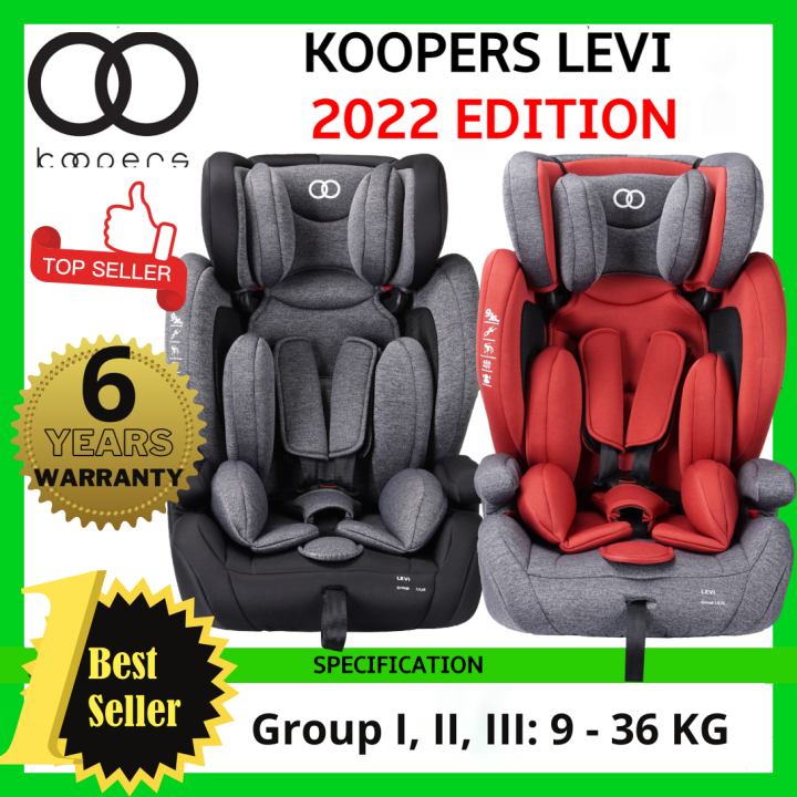 [new 2023] Koopers Levi 2022 Edition Highback Booster Seat (936Kg) 6