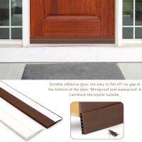 xfcbfAnti-Insect Door Stops Draft Stopper Adhesive Door Bottom Sealing Strip Door Draft Blocker Protector Home Decor