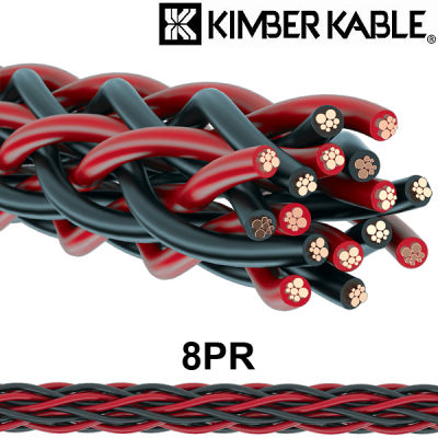 สายลำโพง Kimber Kable 8PR NEW รุ่นใหม่ ของแท้จากศูนย์ไทย สายตัดแบ่ง แบ่งขายราคาต่อเมตร / ร้าน All Cable