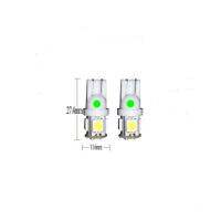 LED 5050 5SMD หลอดไฟหรี่ T10 สีเขียว 1 คู่