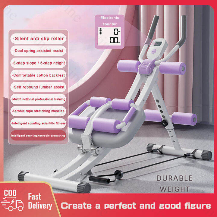 ABS Glider Abdominal Fitness Machine Roller Coaster Muscle Fitness