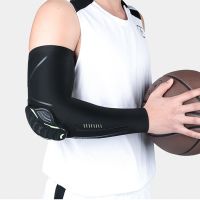 1Pair 2 pcs Sport Elbow Pads Fitness Arm Sleeve For Basketball Anti Collision Armguard Brace Cycling Support Security Protection