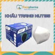 Khẩu trang N95 kháng khuẩn 5 lớp chính hãng NUT95 ngăn bụi mịn khói bụi và