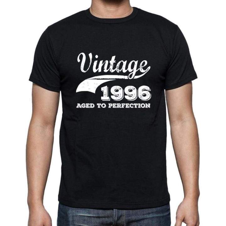 vintage-1996-aged-to-perfection-black-mens-tshirt