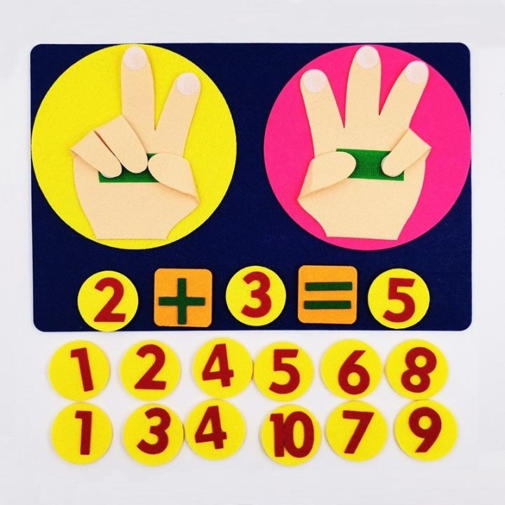 เครื่องช่วยการสอนมอนเตสเซอร์รี่ของเล่นเด็กทอผ้า-diy-สอนเด็กปฐมวัยเรียนรู้ฝึกใช้มืออุปกรณ์ของเล่นคณิตศาสตร์