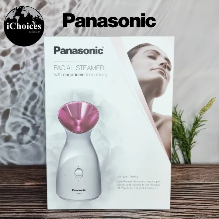 [Panasonic] Facial Steamer with NanoIonic Technology EHSA31 VP พานาโซนิค เครื่องอบไอน้ำ สำหรับ