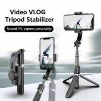 Gimbal Stabilizer L08 ไม้เซลฟี่กันสั่น ปรับระดับความสูงได้ มี 3 ขาตั้งพื้นได้ น้ำหนักเบา ใช้งานได้นาน 2-4 ชม.