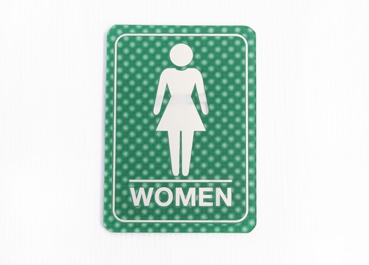 s702-pg-ป้ายห้องน้ำหญิง-women-สีเขียว
