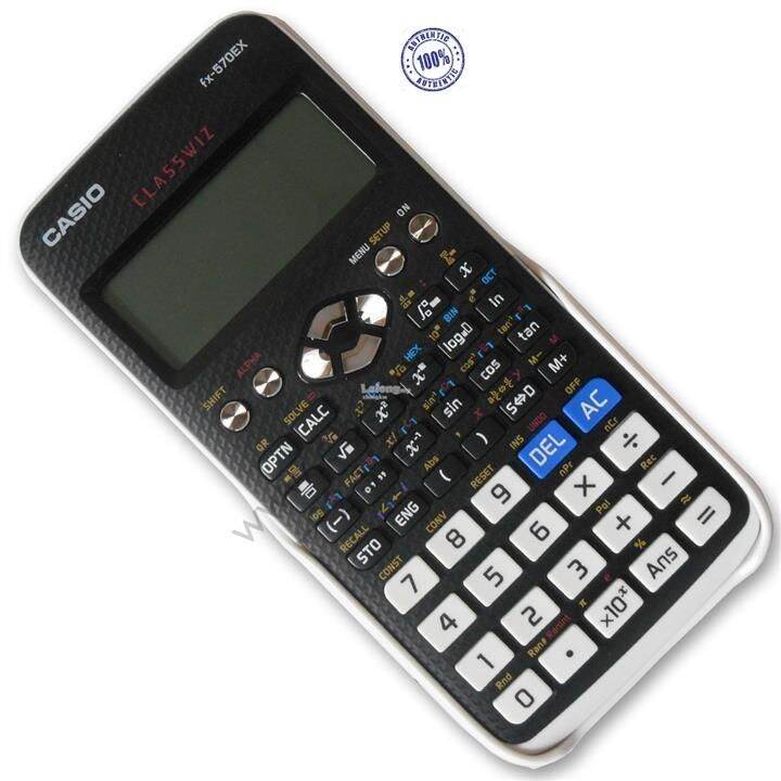 Casio Scientific Calculator FX570EX With 552 functions Calculators