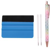 4PCS Precision Pin Pen Set Craft Vinyl Weeding Tools Retractable Air Pin Pen Wrap Installation Kit (Fish Scales)