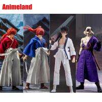 D/ของเล่นที่ยอดเยี่ยม /Gt รูโรนิเคนชิน Himura Sagara Sanosuke Shishio Makoto SHF 1/12 16Cm/6นิ้วรุ่นตุ๊กตาขยับแขนขาได้พีวีซี