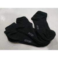 RIGHTWAY x QSTAR Casual Premium Thick Plain Ankle Socks - Black - LS2035 (ONLY 1 PAIR)