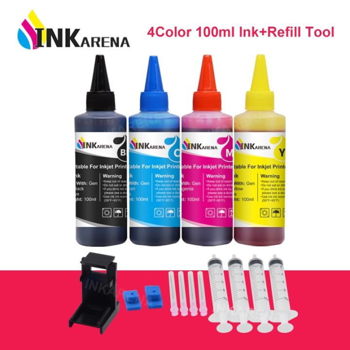 Inkarena Printer Ink For Hp 21 22 301 302 304 For Hp Deskjet 2300 2700 4100 Hp Envy 6000 6400 0128