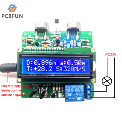 pcbfun ชุดวิทยุอิเล็กทรอนิกส์แบบ DIY 51เครื่องเล่นแผ่นเสียงดิจิตอล FM แบบชิปเดี่ยวสามารถควบคุมตัวชี้วัดระดับแยกต่างหาก