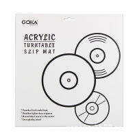 แผ่นอะคริลิครองแผ่นเสียง Goka Acrylic LP Slip Mat