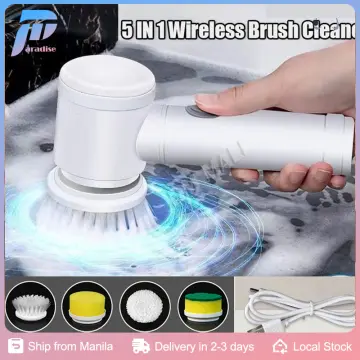 3 In 1 Electric Cleaning Brush Handhled Wireless Bathroom Kitchen