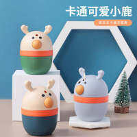 Deer Toothpick Box Household Press Type Automatic Pop-up Creative Fashion Living Room Portable Toothpick Holder Cartoon Light Luxury