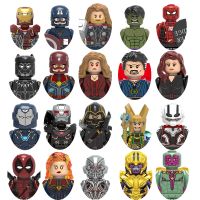 ▩☫ Avenger Building Blocks Anime Bricks Mini Action Toy Figures Assemble Blocks Kids Child Toys Gifts