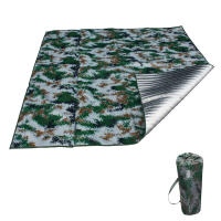 Camping Mat Waterproof Awning Ultra Light Outdoor Camouflage Rain Camping Sun Protection Awning Tent Waterproof Blanket