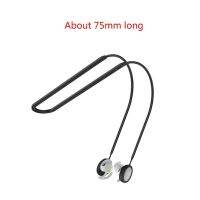 【CW】 D0UA Silicone Anti-Lost Rope Hanging-Neck Lanyard Compatible for Bose-Sport Earbuds Bluetooth-compatible Headphone Cord