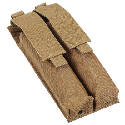 ：“{—— P90/UMP Tactical Molle Double Magazine Pouch Holster  Pistol  Magazine Holder Bag Military Hunting Mag Pouches