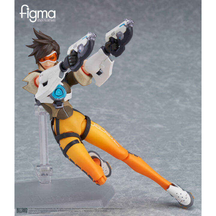 figma-ฟิกม่า-figure-action-overwatch-โอเวอร์วอช-tracer-เทรเซอร์-ver-แอ็คชั่น-ฟิกเกอร์-anime-อนิเมะ-การ์ตูน-มังงะ-ของขวัญ-gift-จากการ์ตูนดังญี่ปุ่น-สามารถขยับได้-doll-ตุ๊กตา-manga-model-โมเดล