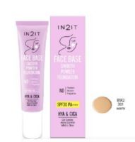 อินทูอิท เบส พาวเดอร์ ฟาวน์เดชั่น SPF30 PA+++ 15ก. 301 วอร์ม In2it Face Base Smooth Powder Foundation SPF30 PA+++ - BSQ301 Warm