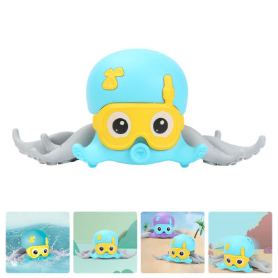 WINOMO 1pc Interesting Amphibious Plaything Octopus Toy Bath Toy for Kids Children Bathroom