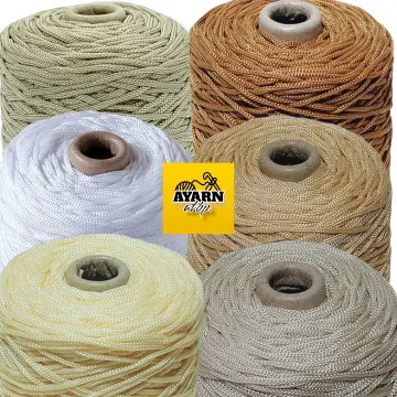 3MM POLYPROPYLENE YARN CORD, NYLON YARN CORD, 220-230 METERS, MACRAME  CROCHET, DIY, HANDMADE