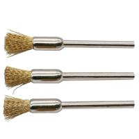 แปรงขัด Scaling Wire Brush 3Mm Scaling Brush Polish Metal Remove Burrs Polishing Supplies แปรงขัดทองเหลือง