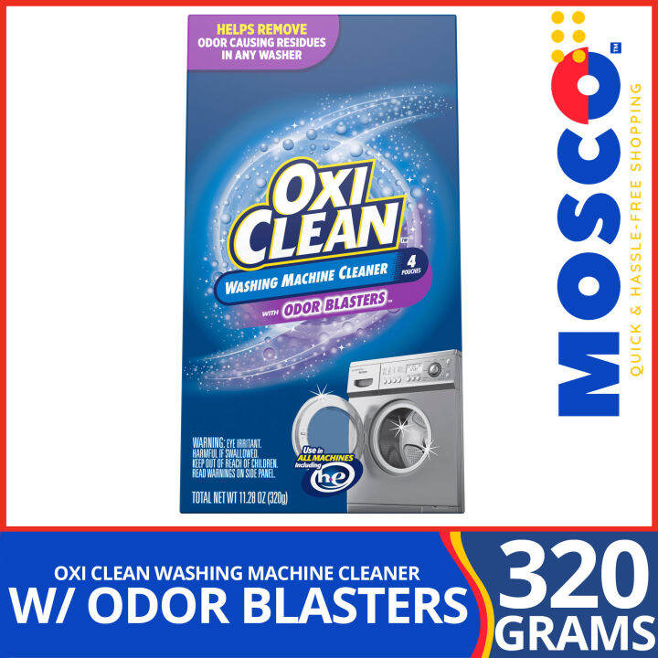 OXICLEAN Washing Machine Cleaner With Odor Blasters 4ct | Lazada PH