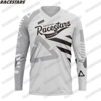 RACESTARS Men 39;s Motocross MTB Jersey Downhill Mountain Enduro Jersey Long Sleeve Cycling Jersey Bike DH Maillot Ciclismo Hombre