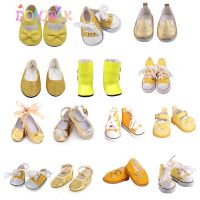 Baby Shoes Toy Hand-Stitched Doll Exquisite Big Diamond Shoes Fit 43 Cm New Born Baby Dolls For Our Generation American Dolls Hand Tool Parts Accessor